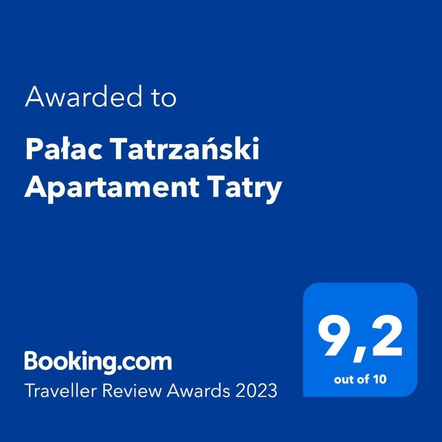 Palac Tatrzanski Apartament Tatry Bukowina Tatrzańska Eksteriør bilde
